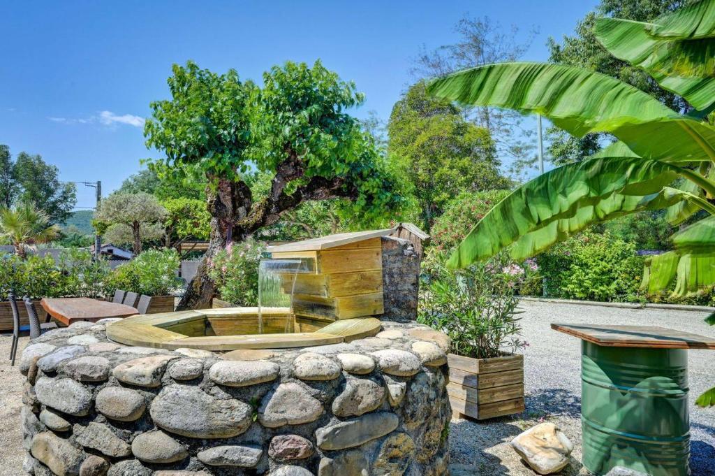 Zahrada ubytování Camping La Chapoulière