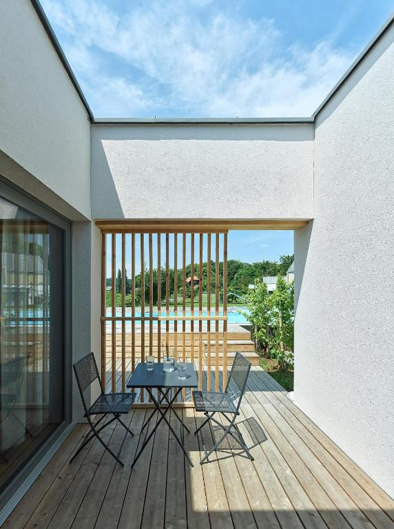 Balkón nebo terasa v ubytování RELAX APARTMENTS An der Lage Hochgraßnitzberg