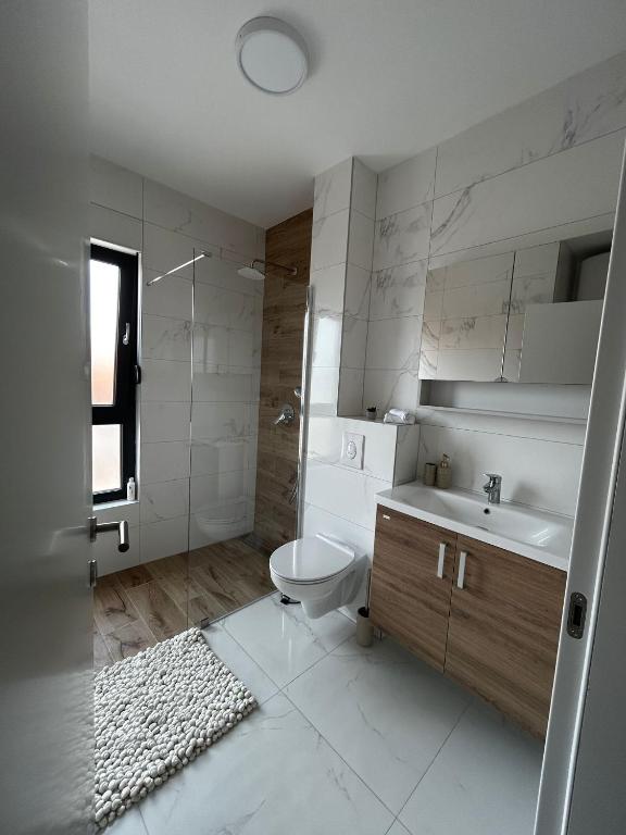 Koupelna v ubytování Apartman Miranda - Imotski