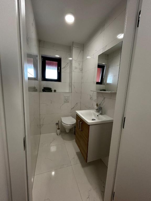 Koupelna v ubytování Apartman Miranda - Imotski