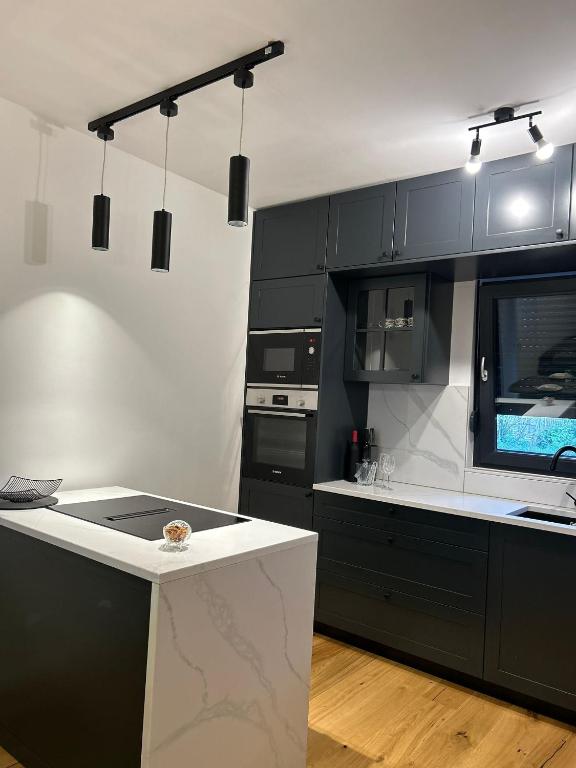 Kuchyň nebo kuchyňský kout v ubytování Apartman Miranda - Imotski