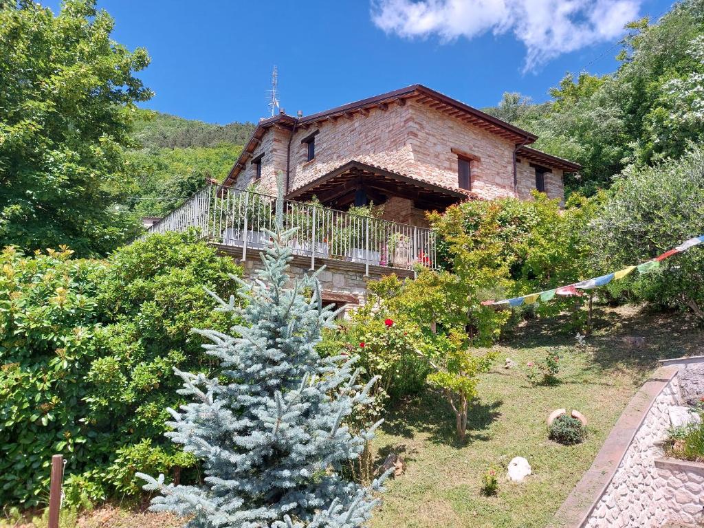 Zahrada ubytování B&B Fonte Fresca