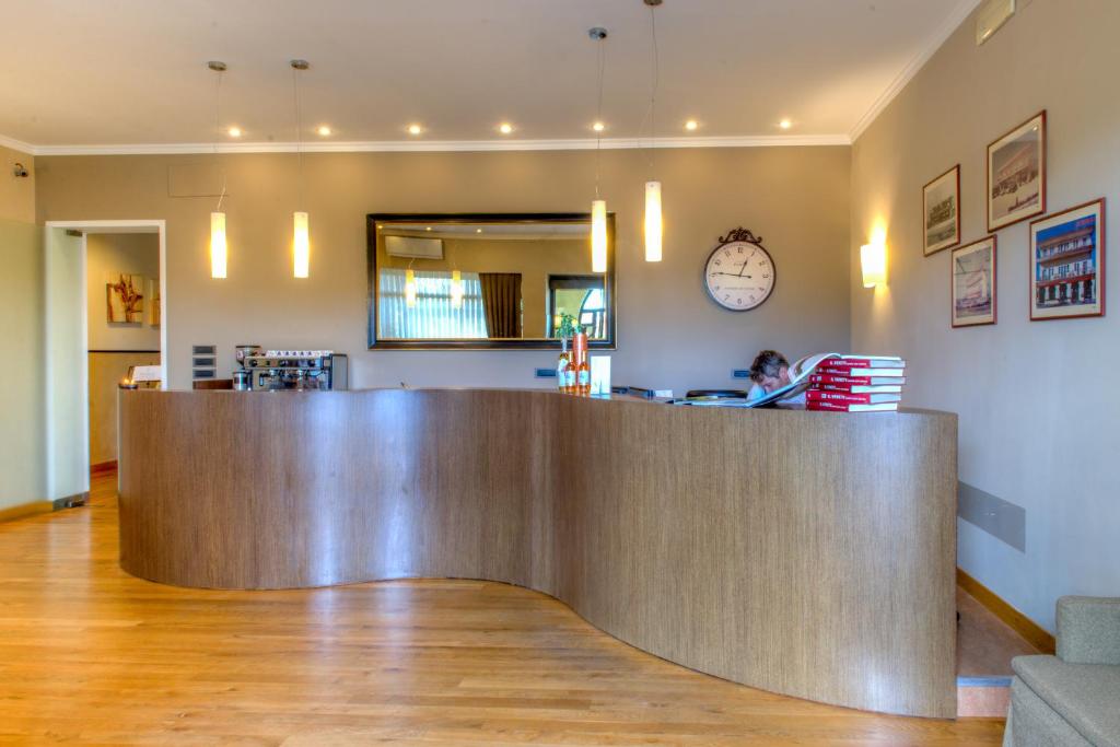 Vstupní hala nebo recepce v ubytování Hotel Belvedere Thiene