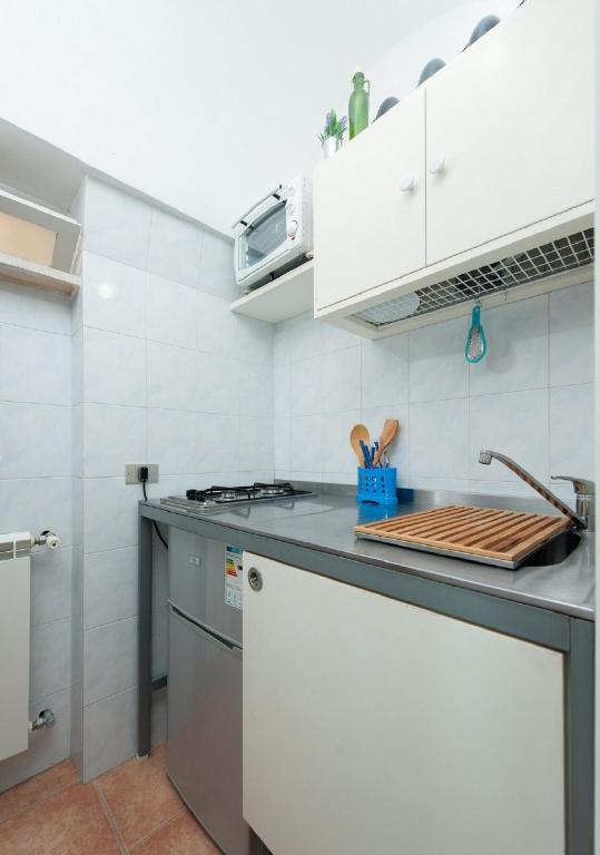 Kuchyňa alebo kuchynka v ubytovaní Casa La Ronza