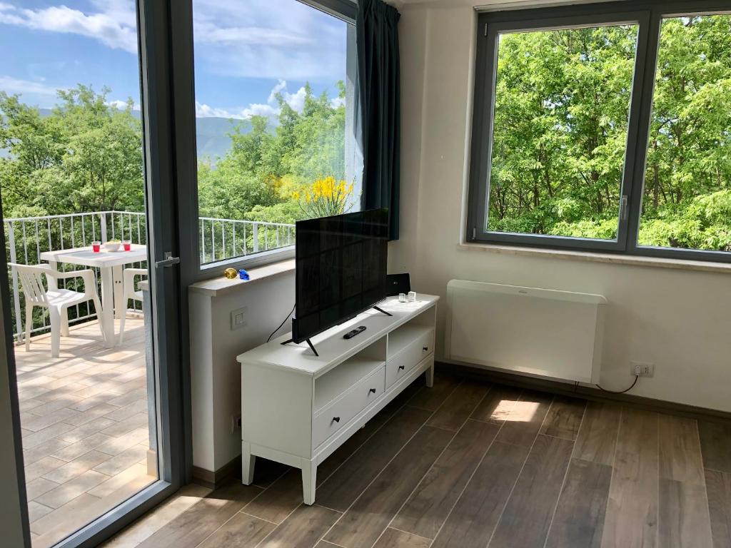 TV a/nebo společenská místnost v ubytování Colonna House