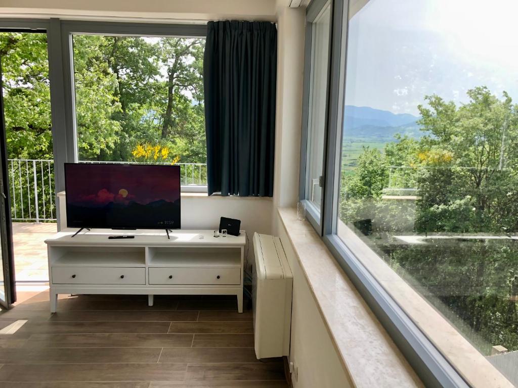 TV a/nebo společenská místnost v ubytování Colonna House