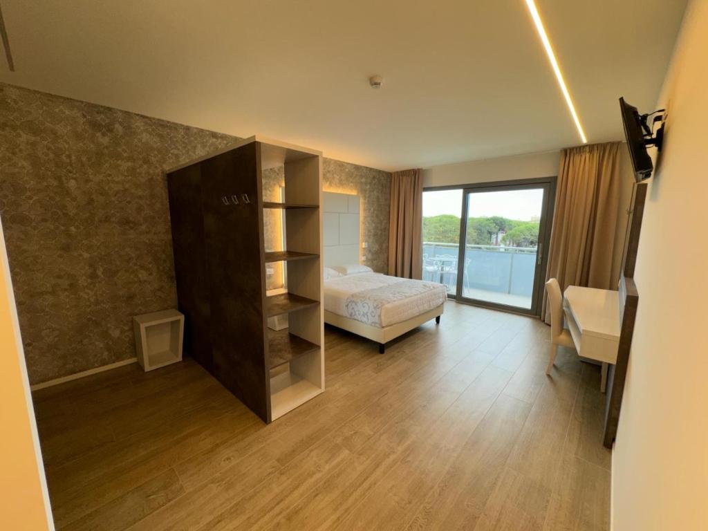 Postel nebo postele na pokoji v ubytování Hotel Franz