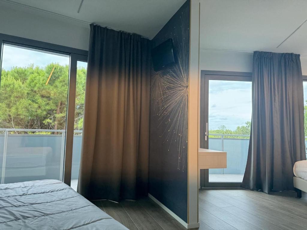 Postel nebo postele na pokoji v ubytování Hotel Franz
