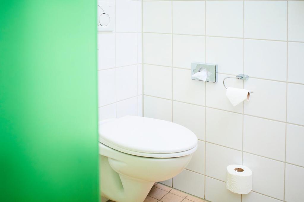 Koupelna v ubytování Gästehaus im LWH