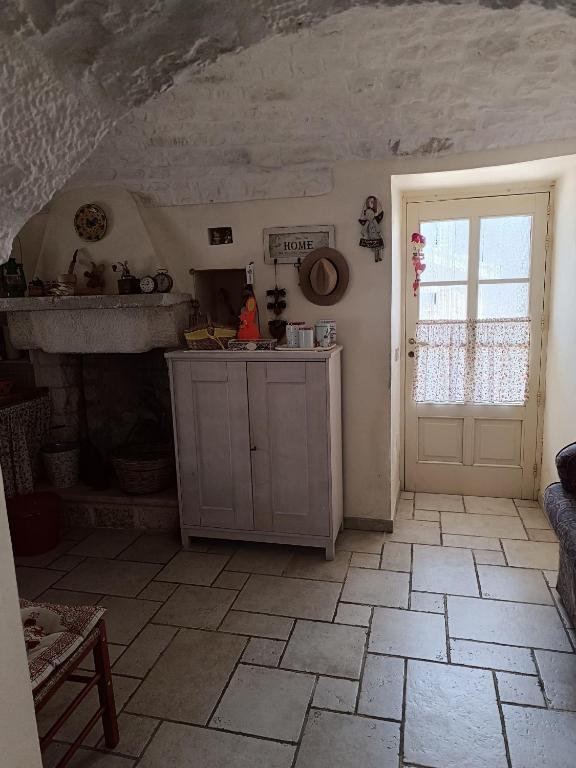 Kuchyňa alebo kuchynka v ubytovaní Trullo Galeotto