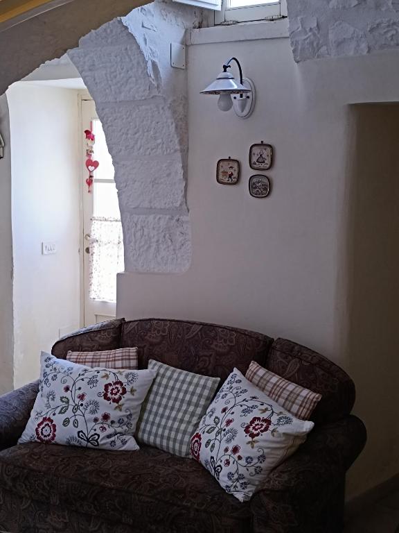 Posedenie v ubytovaní Trullo Galeotto