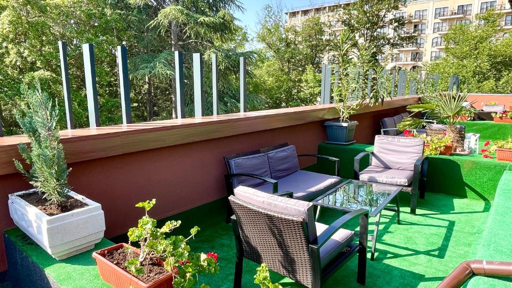 Balkón nebo terasa v ubytování BSA Gradina Hotel & Aquapark - All Inclusive