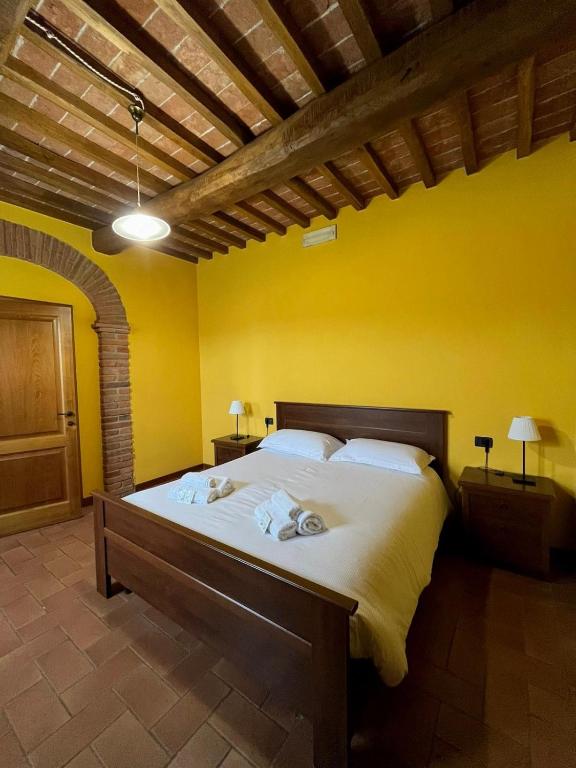Postel nebo postele na pokoji v ubytování Sibolla Holidays
