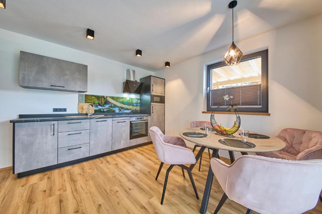 Kuchyň nebo kuchyňský kout v ubytování Apartment Sophie