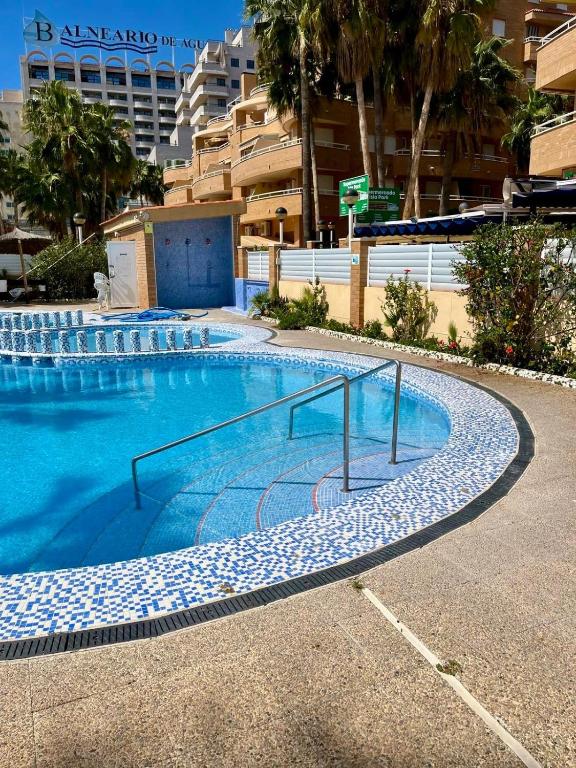 Bazén v ubytování 1ra Linea Playa Magic World Luxury Apartament PP3 Pet nebo v jeho okolí