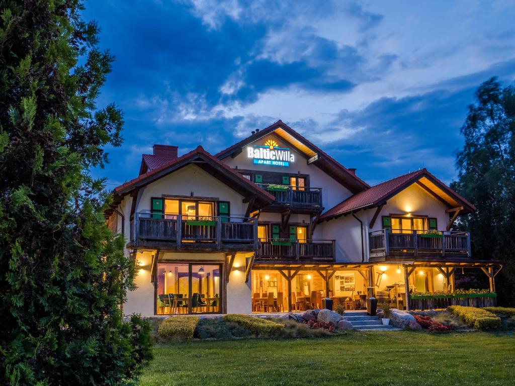 Budova, kde se bed and breakfast nachází