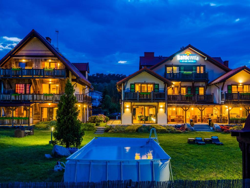 Budova, kde se bed and breakfast nachází