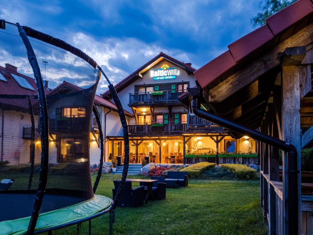Budova, kde se bed and breakfast nachází