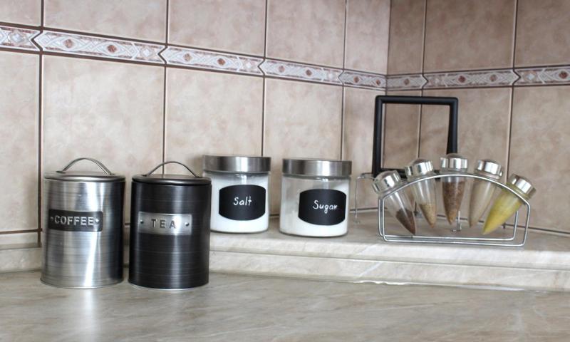 Kuchyň nebo kuchyňský kout v ubytování Apartmanový dom Stummerova