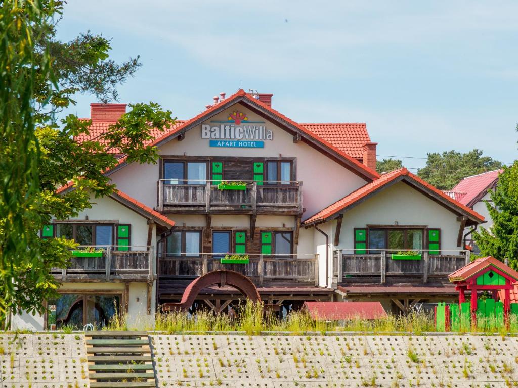 Budova, kde se bed and breakfast nachází