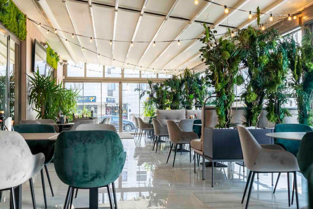 Restaurace v ubytování Stavros Hotel