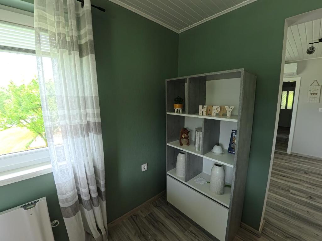 Kuchyň nebo kuchyňský kout v ubytování Slivnisko Jezero Hisa