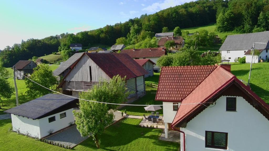 Příroda nedaleko prázdninového domu