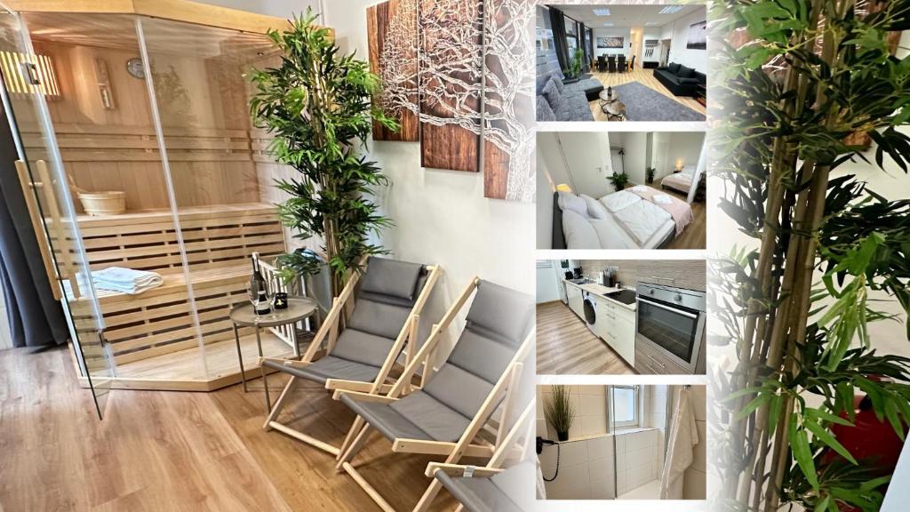 Gambar di galeri bagi Das Loft - Sauna - 4 Schlafzimmer - 2 Bäder - Stadtmitte - 2 Parkplätze di Speyer