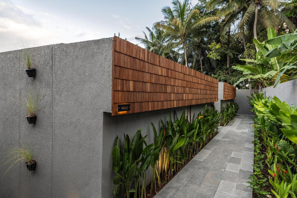 Zahrada ubytování The Clifton Ubud Valley Villas