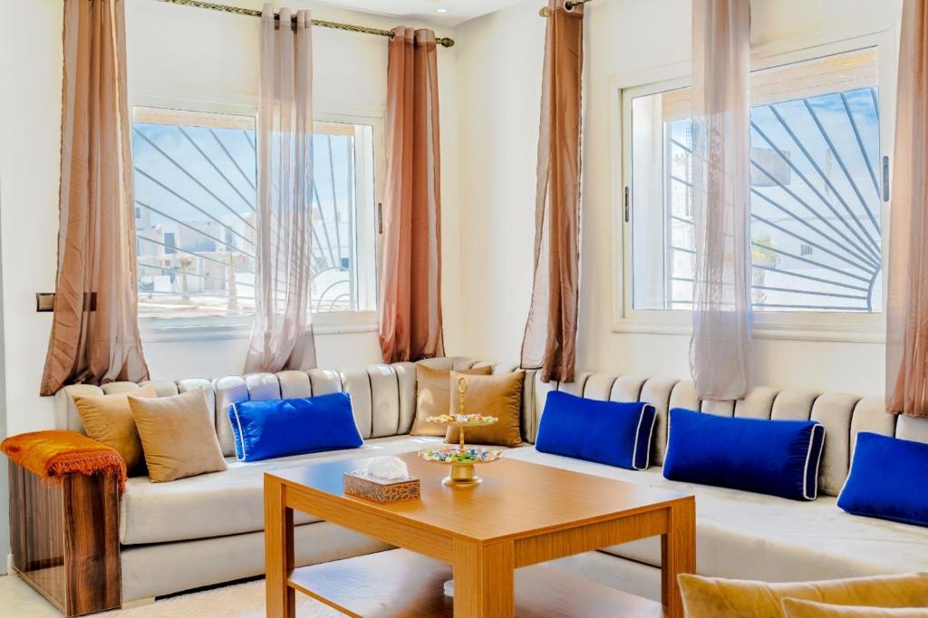 Posezení v ubytování Dakhla Golden Sands
