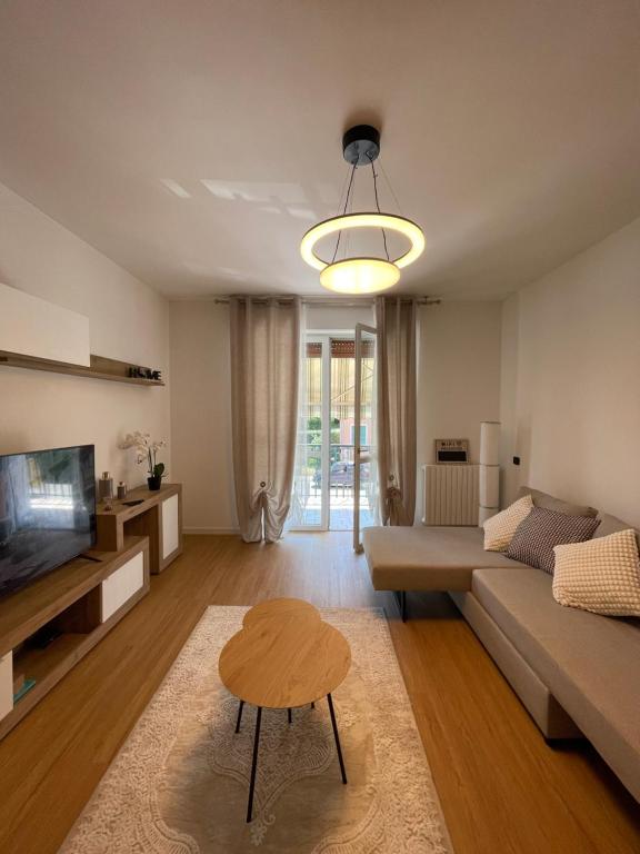 TV a/nebo společenská místnost v ubytování Miramonti house