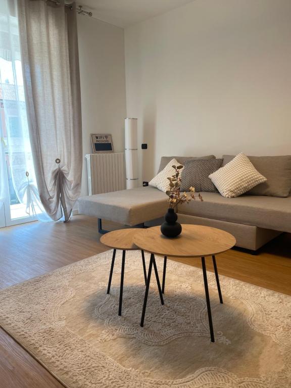 Posezení v ubytování Miramonti house