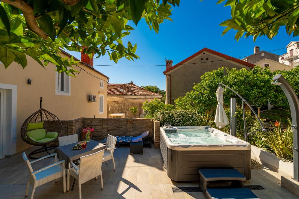 Patio alebo iná vonkajšia časť ubytovania SkyGarden House
