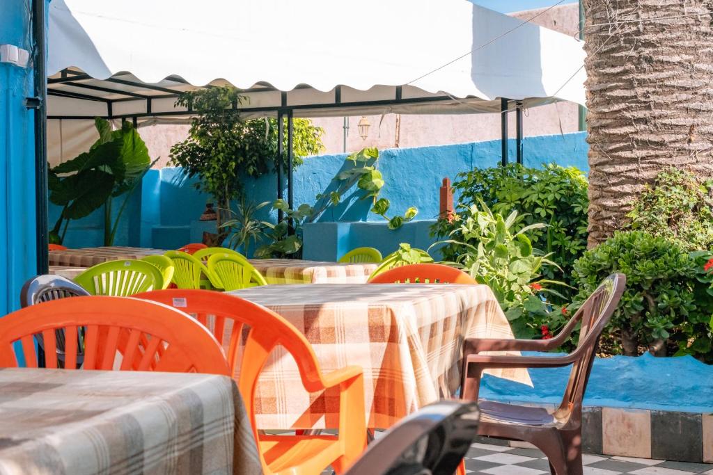 Posezení v ubytování Auberge De Jeunesse