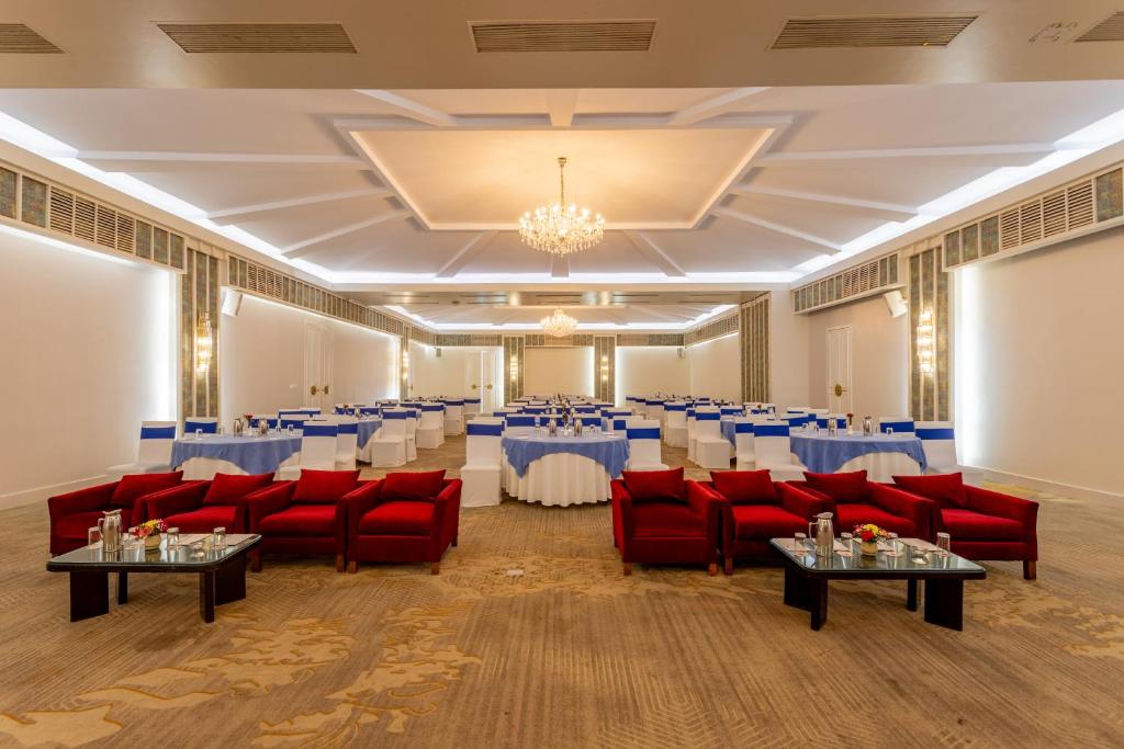 Posezení v ubytování Hotel Himalaya