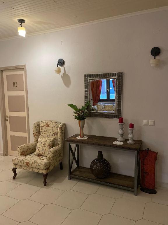 Posezení v ubytování Nirvana Hotel
