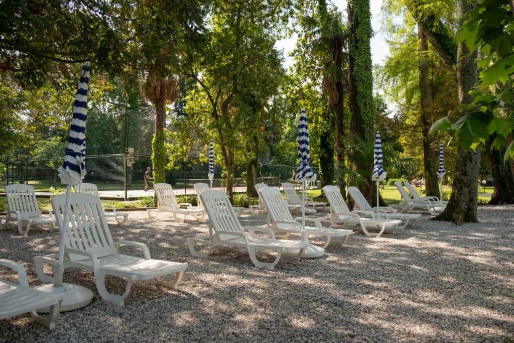 Zahrada ubytování Hotel Vela d'Oro Dependence