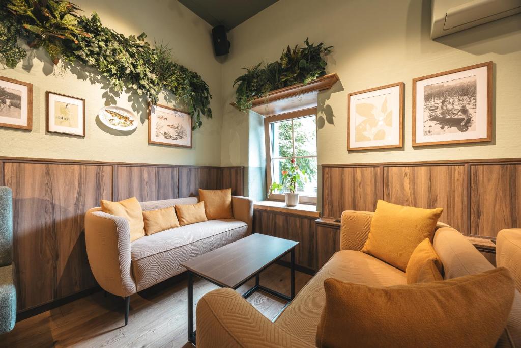 Istumisnurk majutusasutuses Fish'Inn Zell - Hotel Fischerwirt