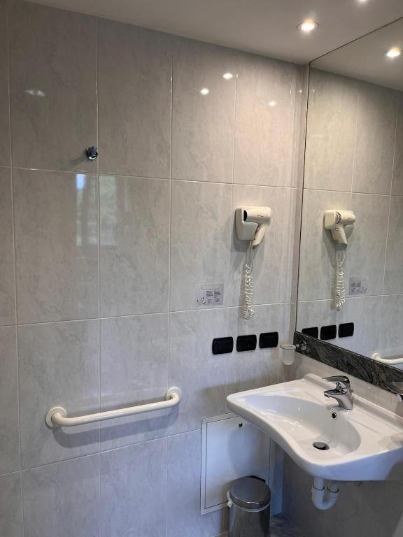 Koupelna v ubytování Phi Hotel Cavalieri