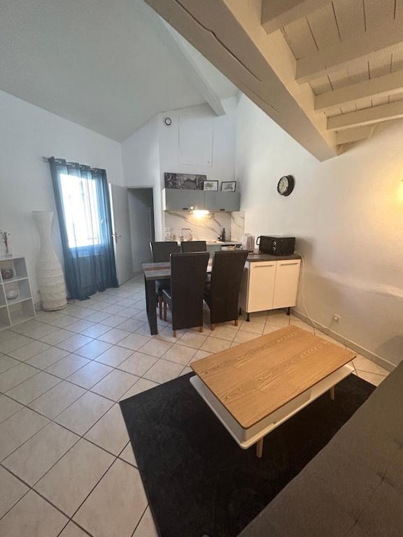 Kuchyňa alebo kuchynka v ubytovaní "La maison Fabrin" Appart N4 Arles centre