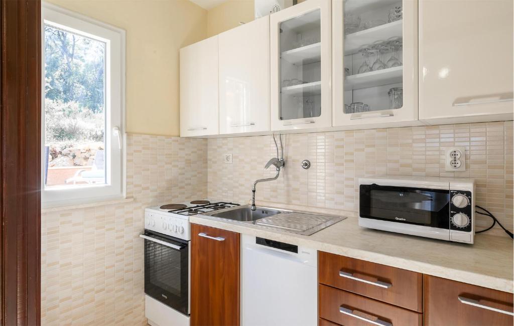 Kuchnia lub aneks kuchenny w obiekcie Holiday Home Prizba 43
