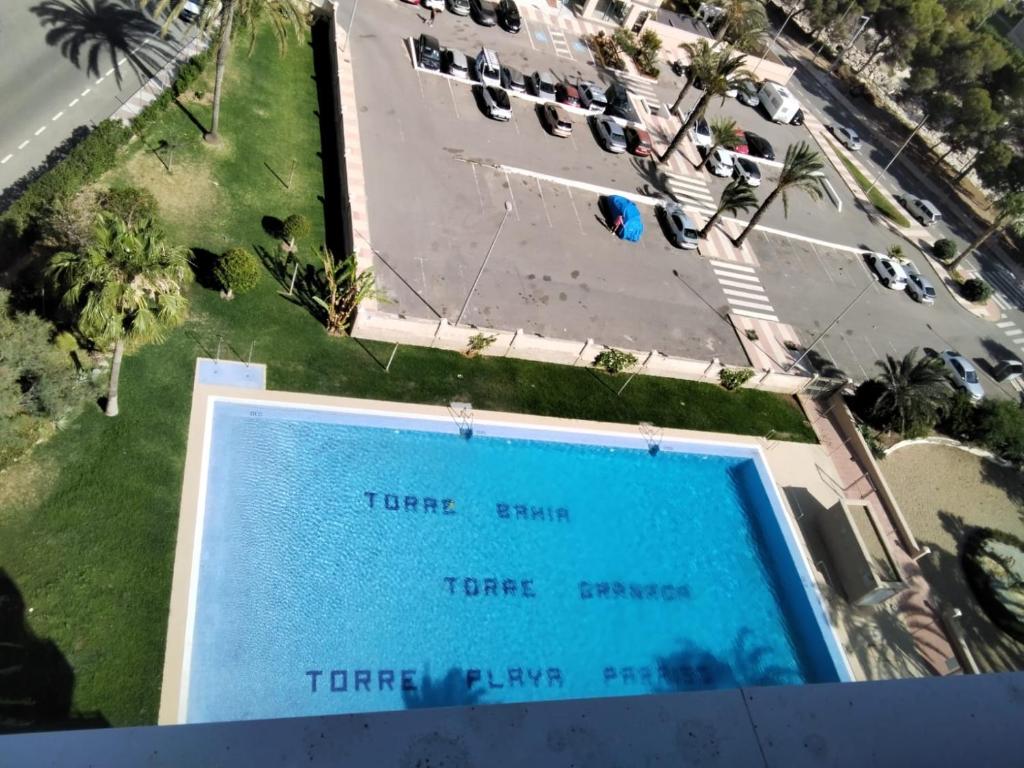 Bazén v ubytovaní LOFT en playa paraíso alebo v jeho blízkosti
