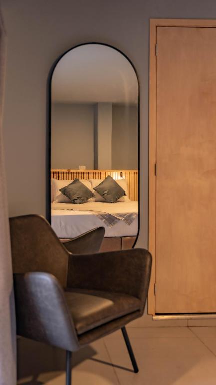 Postel nebo postele na pokoji v ubytování Leviu by Bernalo Hotels