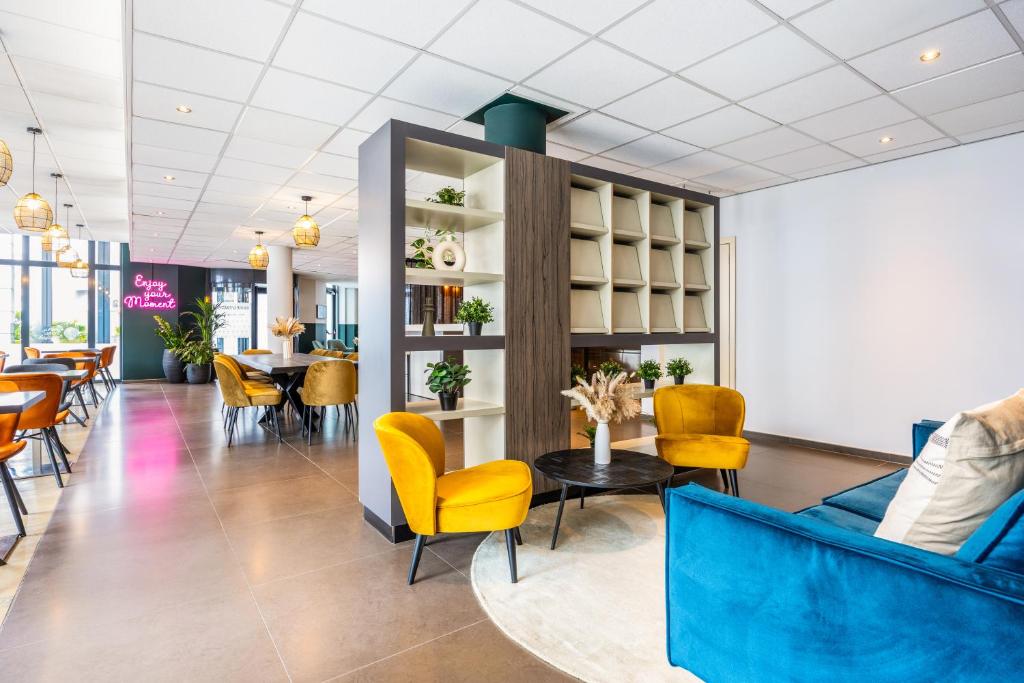 Posezení v ubytování ibis Styles Hotel Brussels Centre Stéphanie