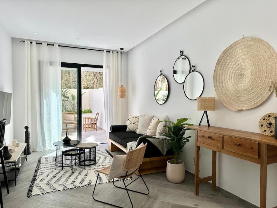 Posezení v ubytování Hermès Appartement