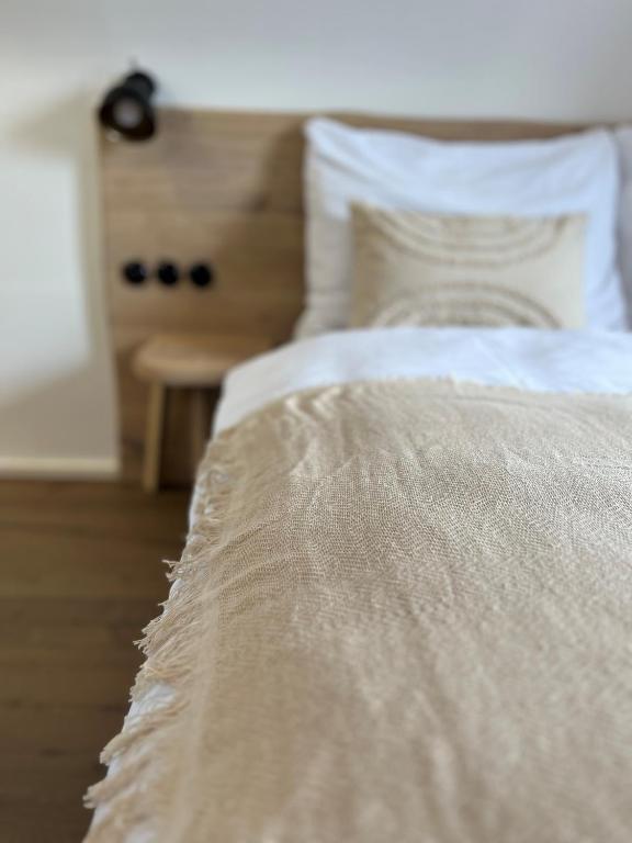 Postel nebo postele na pokoji v ubytování Penzion Kaplanka