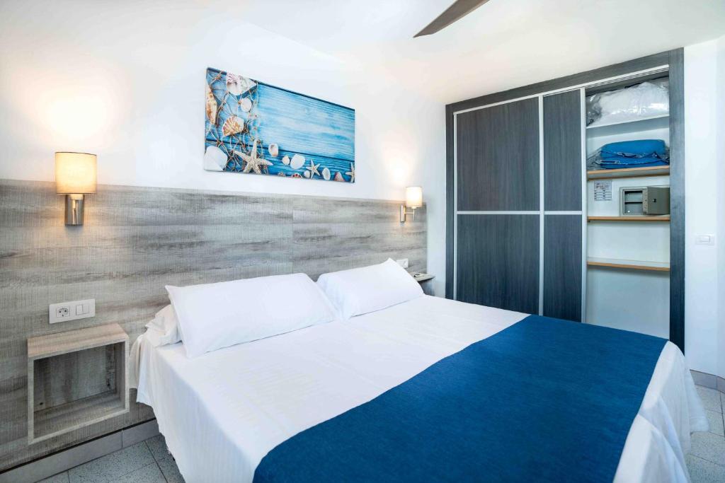 Postel nebo postele na pokoji v ubytování Apartamentos Jable Bermudas