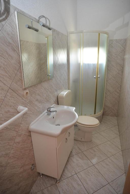 Kúpeľňa v ubytovaní Apartments Salamun
