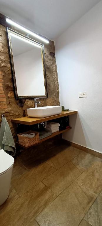 Kúpeľňa v ubytovaní Casa Villamiel