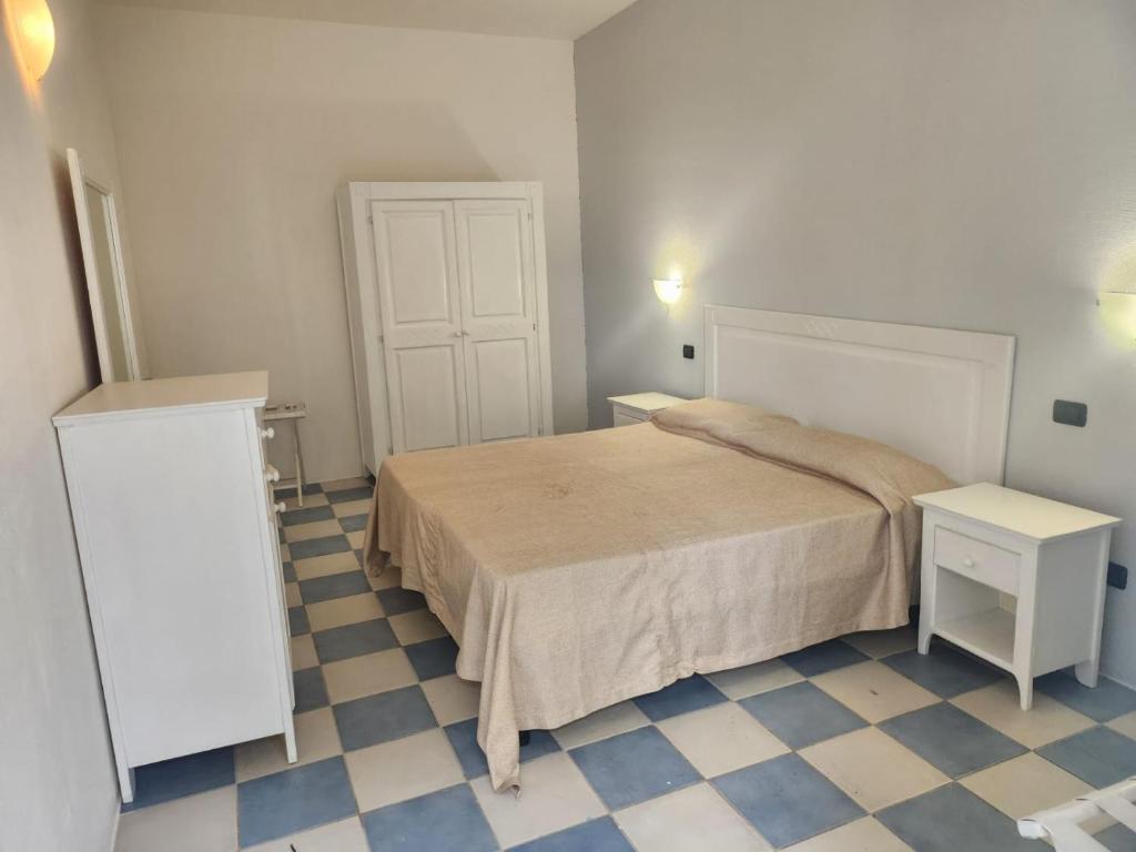 Postel nebo postele na pokoji v ubytování HOTEL SoleMare Gallipoli